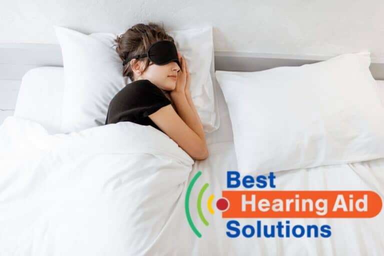 woman sleeping in a bed