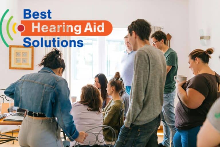 group of friends gathered around a table