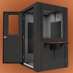 modern sound booth